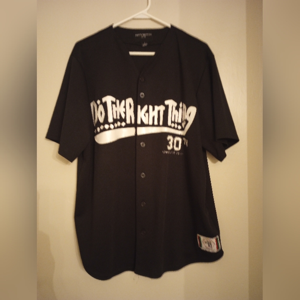 Defend Brooklyn Do The Right Thing 30th Anniversary Baseball Jersey Rare - Picture 2 of 7